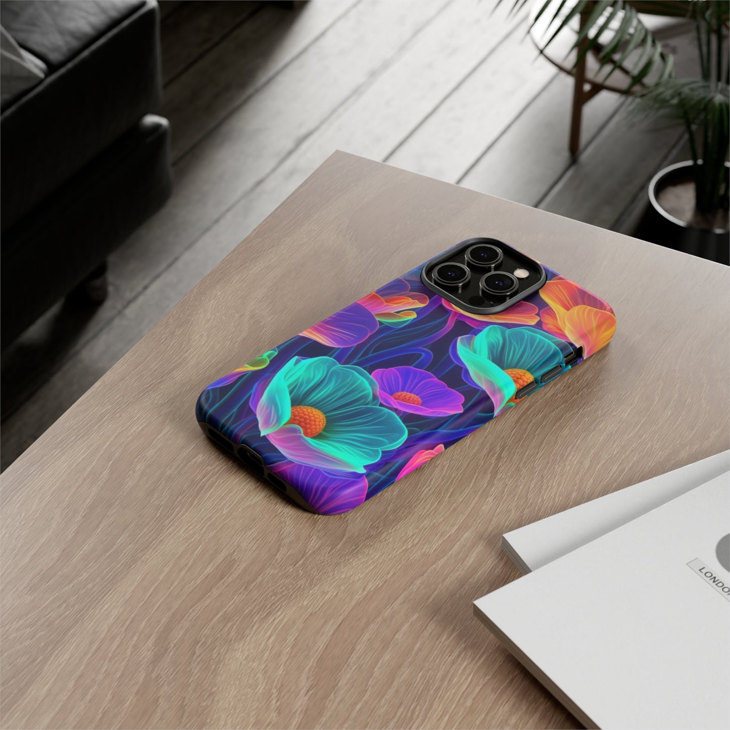 iPhone Case - Floral Colorful Contrast