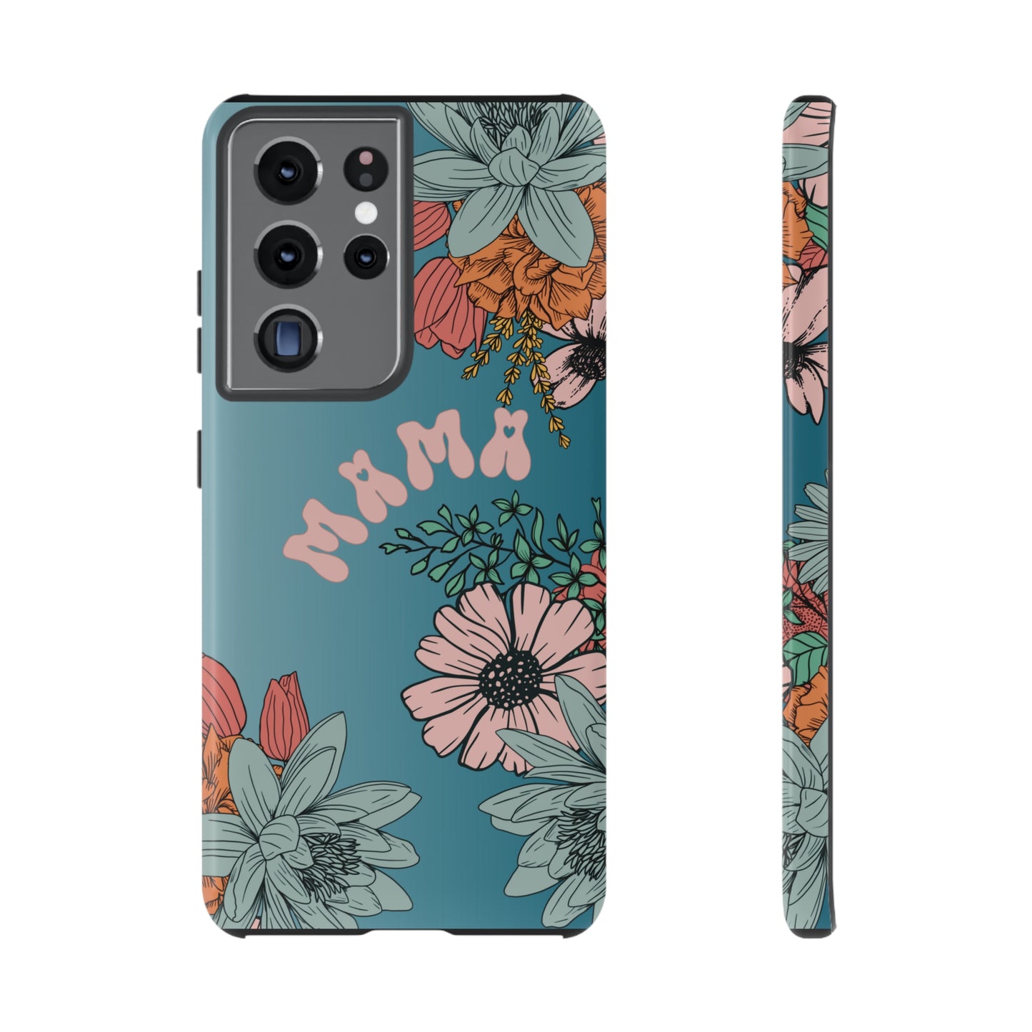 Samsung Galaxy Case - Bright Floral Mama