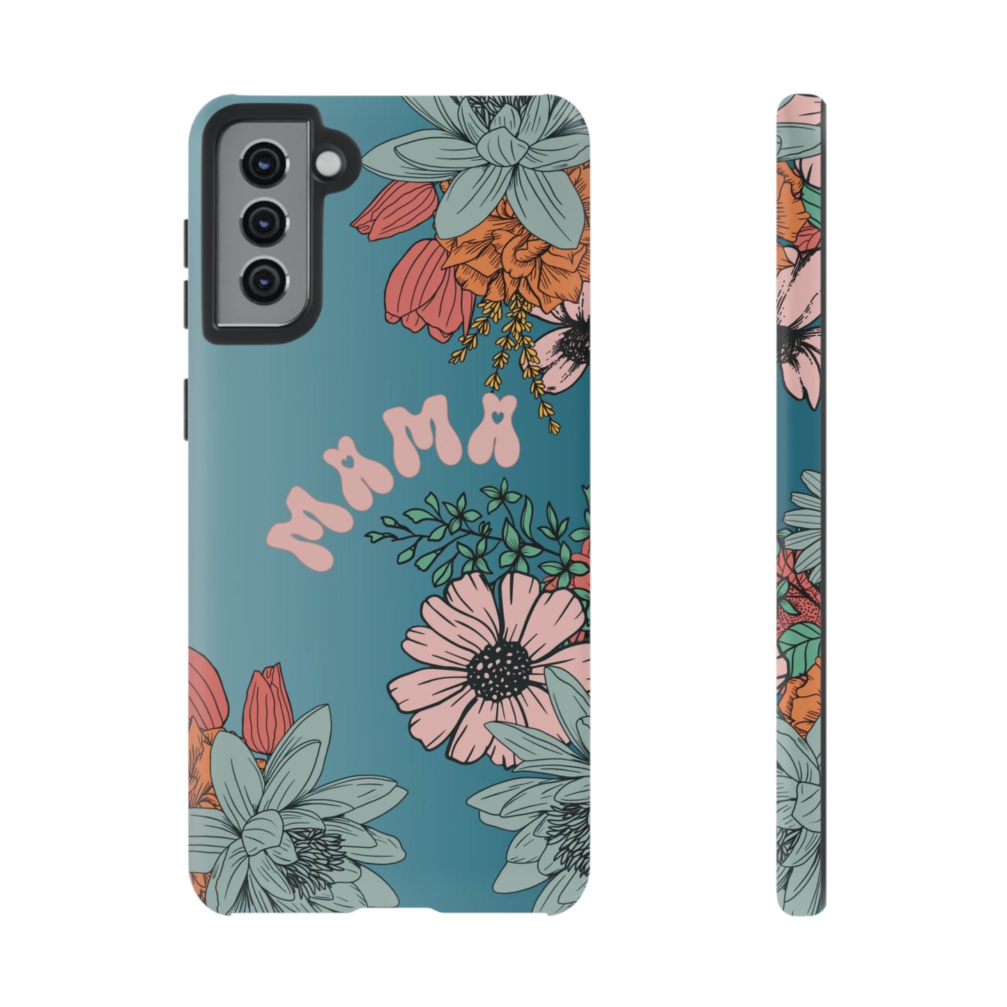 Samsung Galaxy Case - Bright Floral Mama