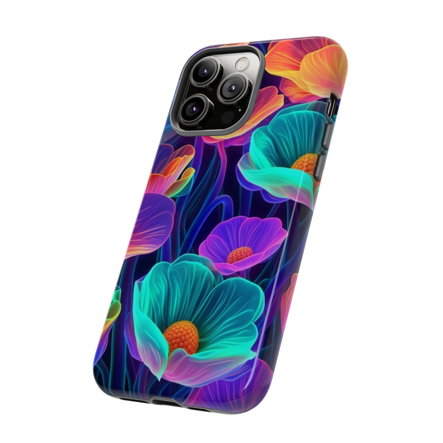 iPhone Case - Floral Colorful Contrast