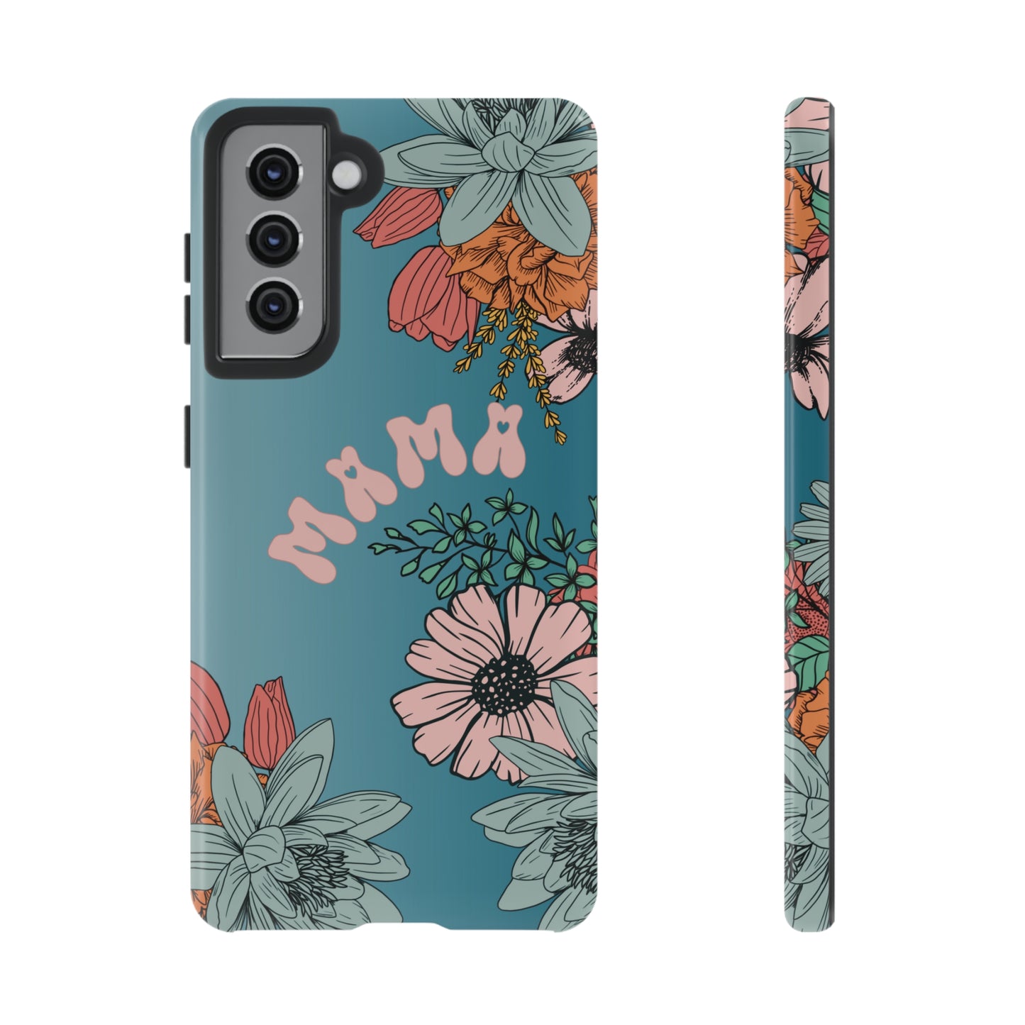 Samsung Galaxy Case - Bright Floral Mama