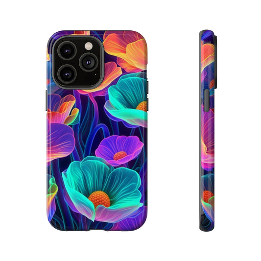 iPhone Case - Floral Colorful Contrast