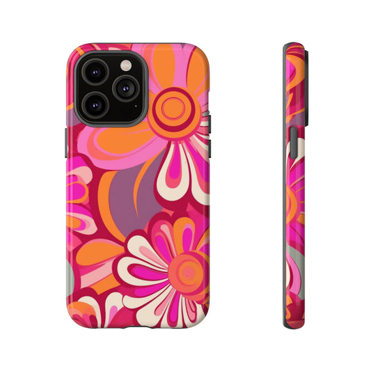 iPhone Case - Retro Pink Floral