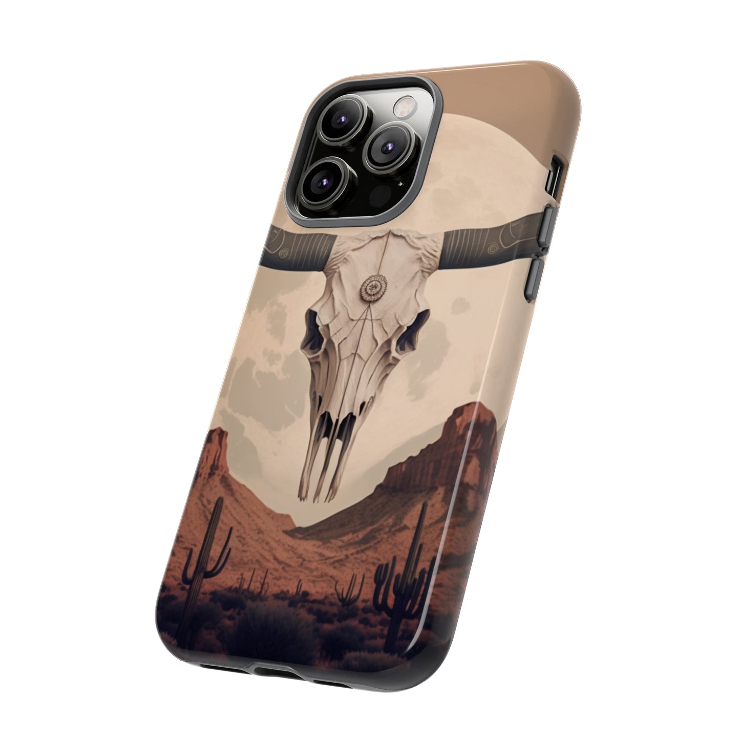 iPhone Case - Western Cowskull