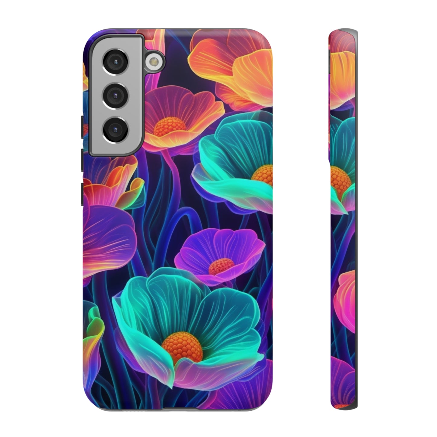 Samsung Galaxy Case - Floral Colorful Contrast