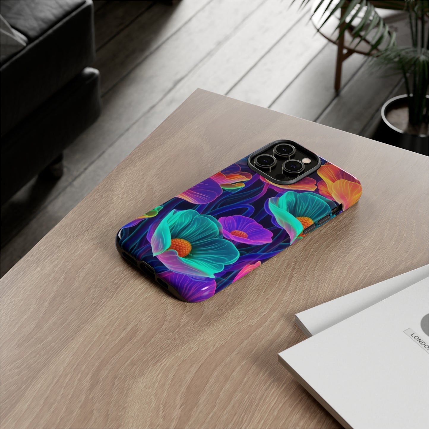 iPhone Case - Floral Colorful Contrast