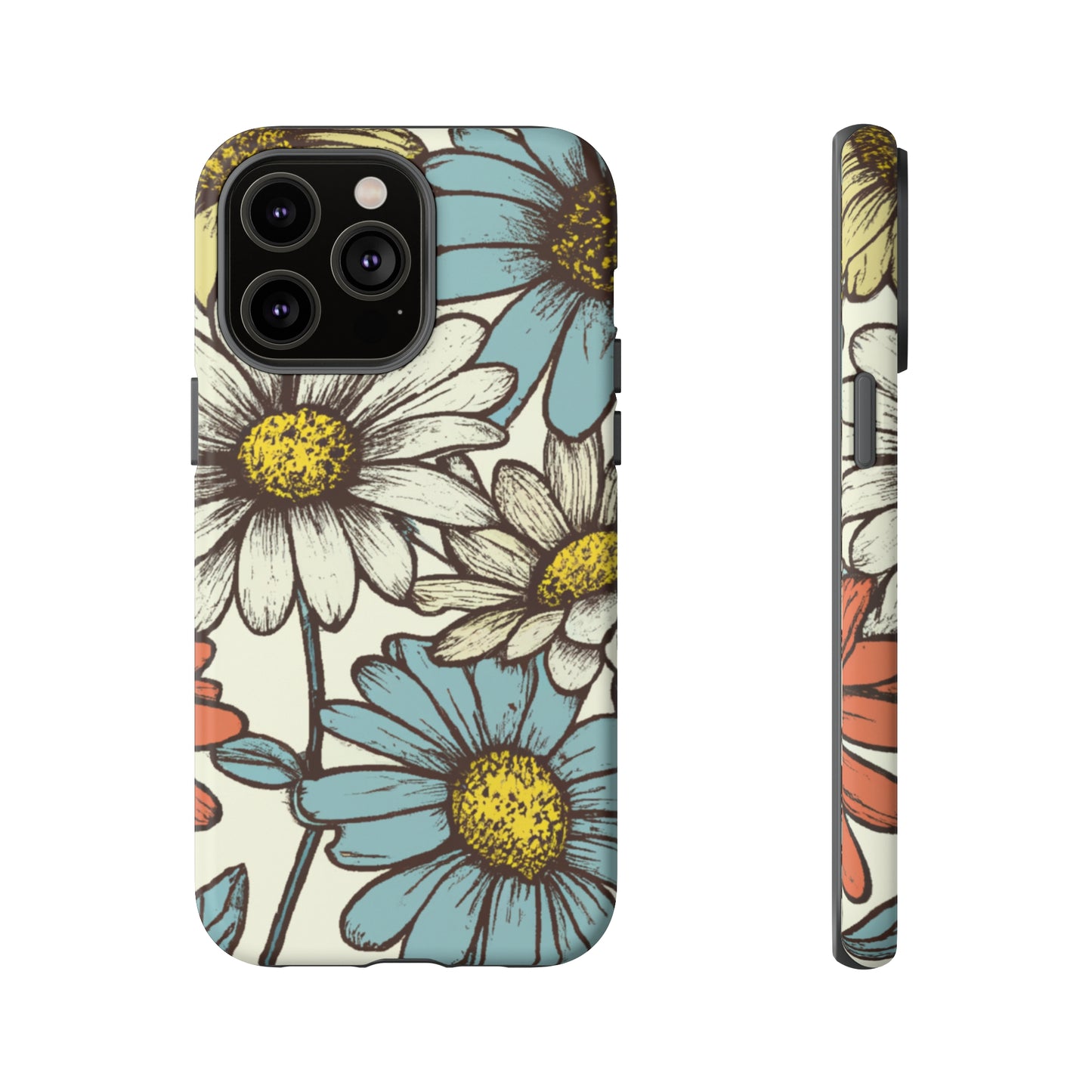 iPhone Case - Sketched Daisies