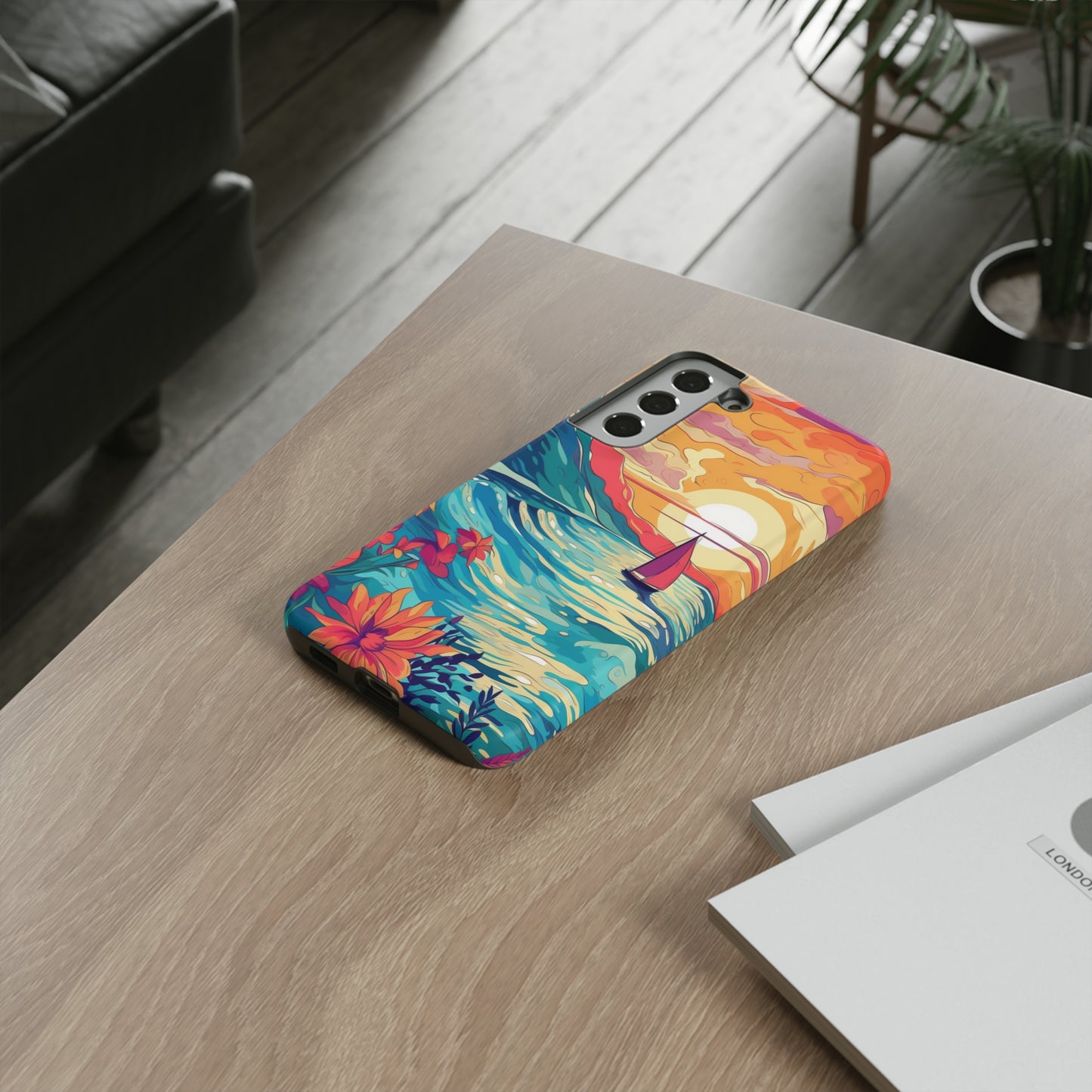 Samsung Galaxy Case - Sunset Ocean Scene