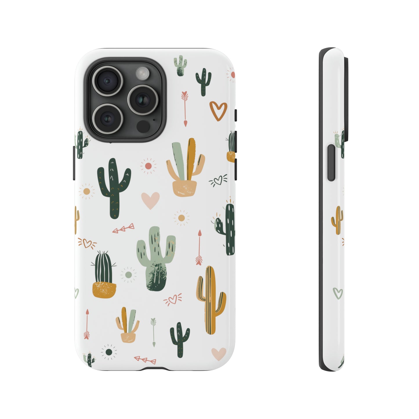 A Seasonal iPhone Case - Scattered Cacti