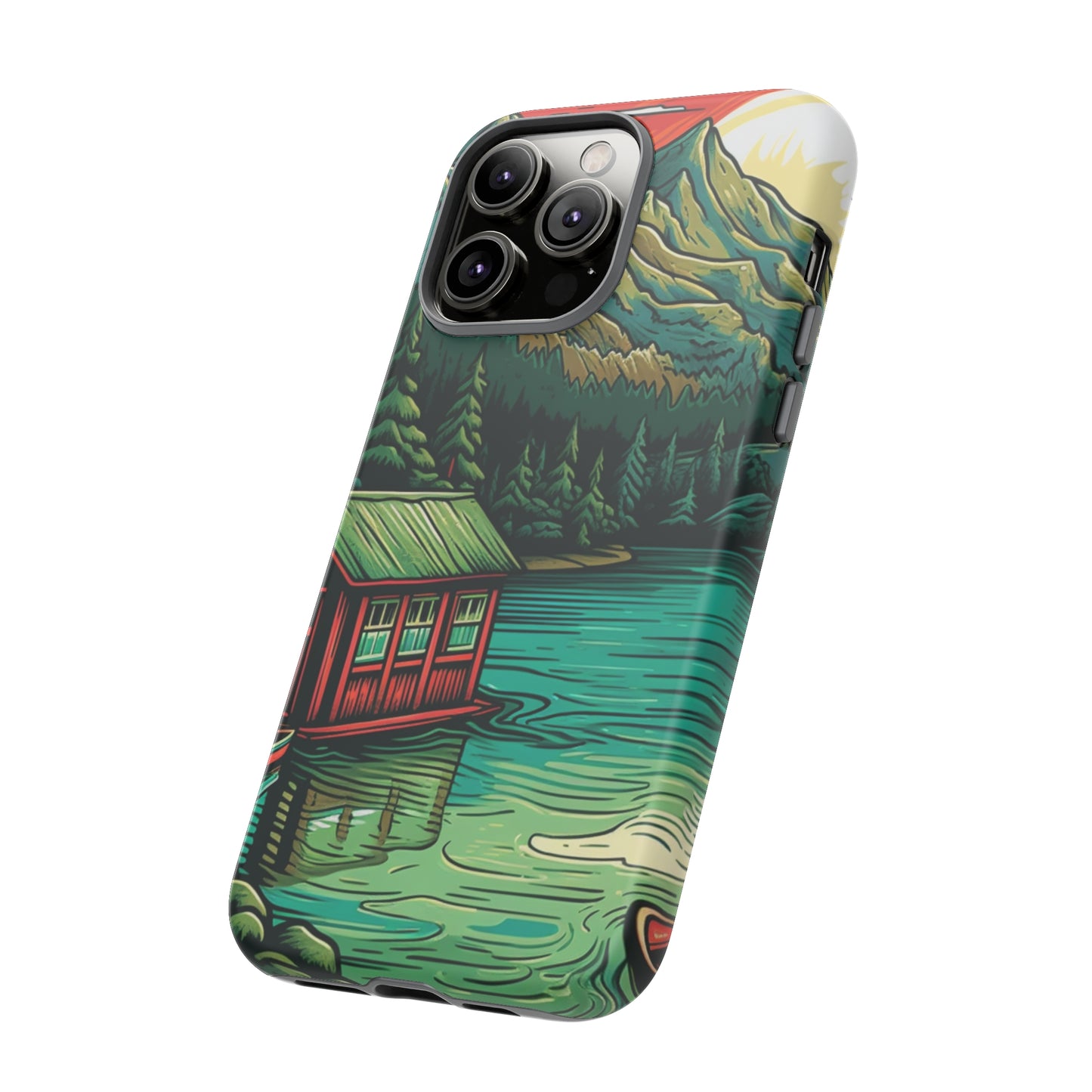 iPhone Case - Lake Cabin