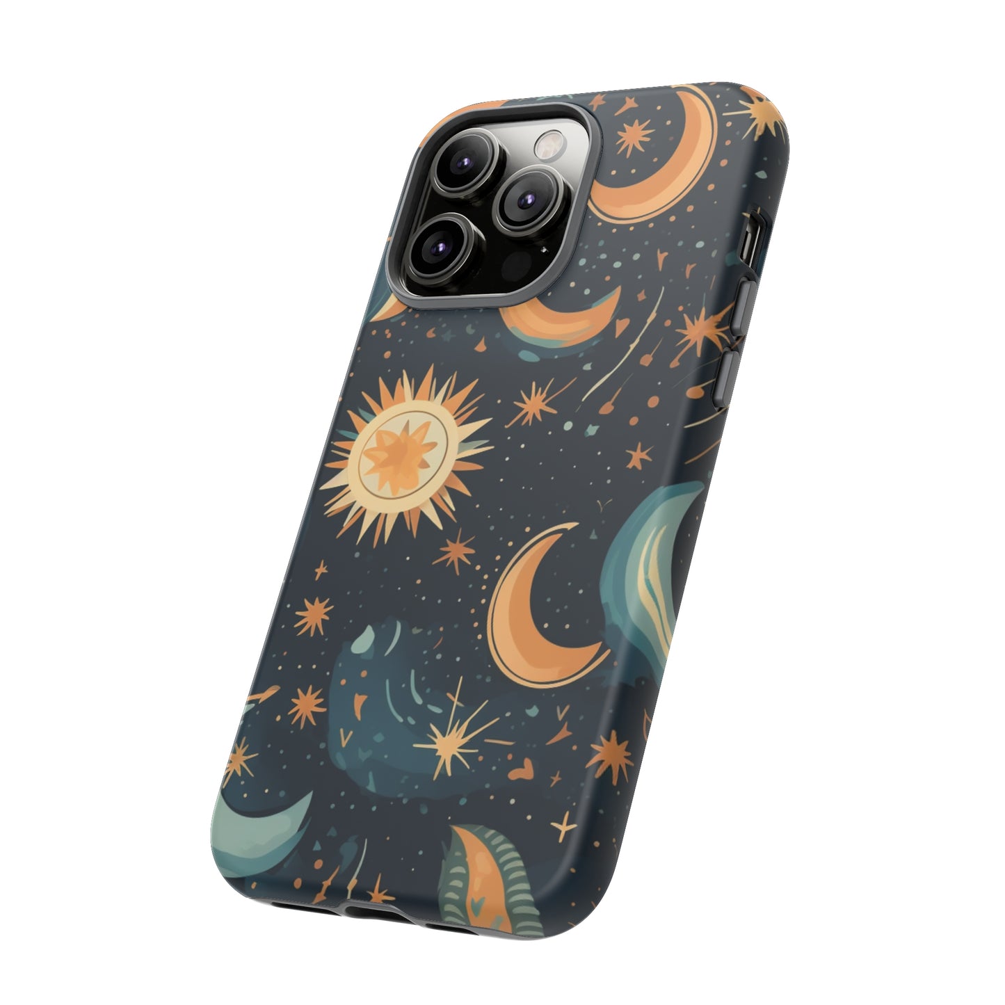 iPhone Case - Moon and Stars - Celestial