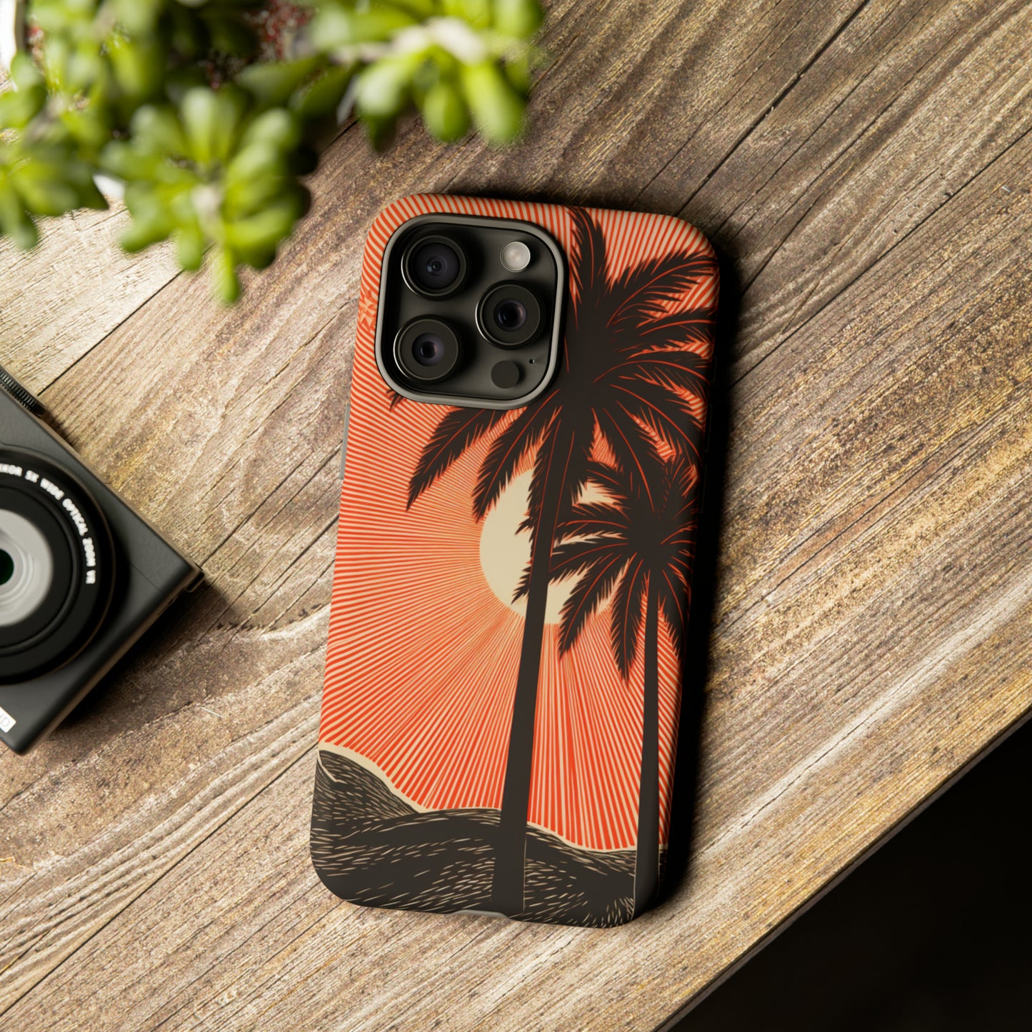 A Seasonal iPhone Case - Palm Tree