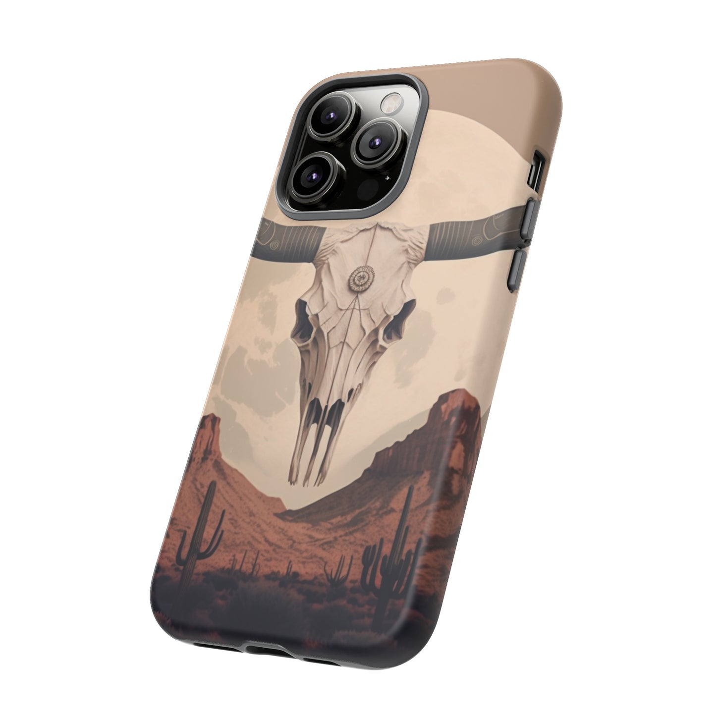 iPhone Case - Western Cowskull