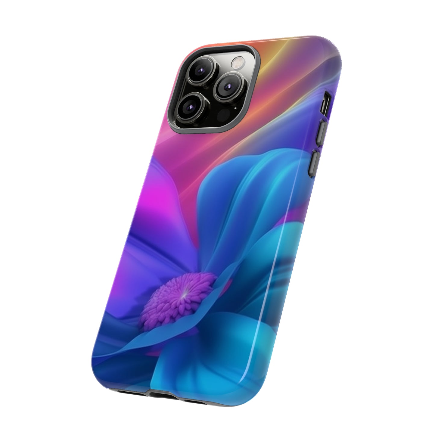 iPhone Case - Colorful Floral Wave