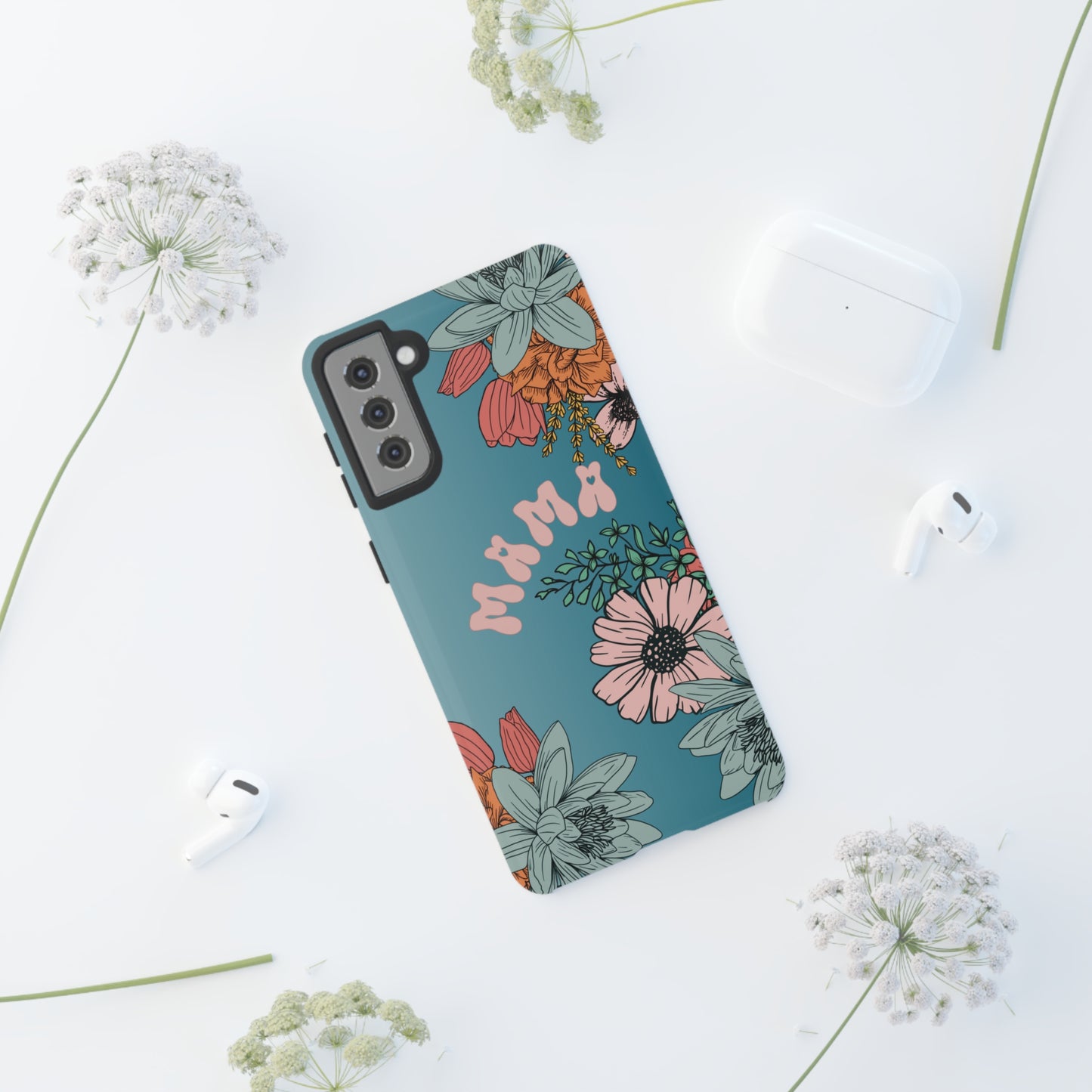 Samsung Galaxy Case - Bright Floral Mama