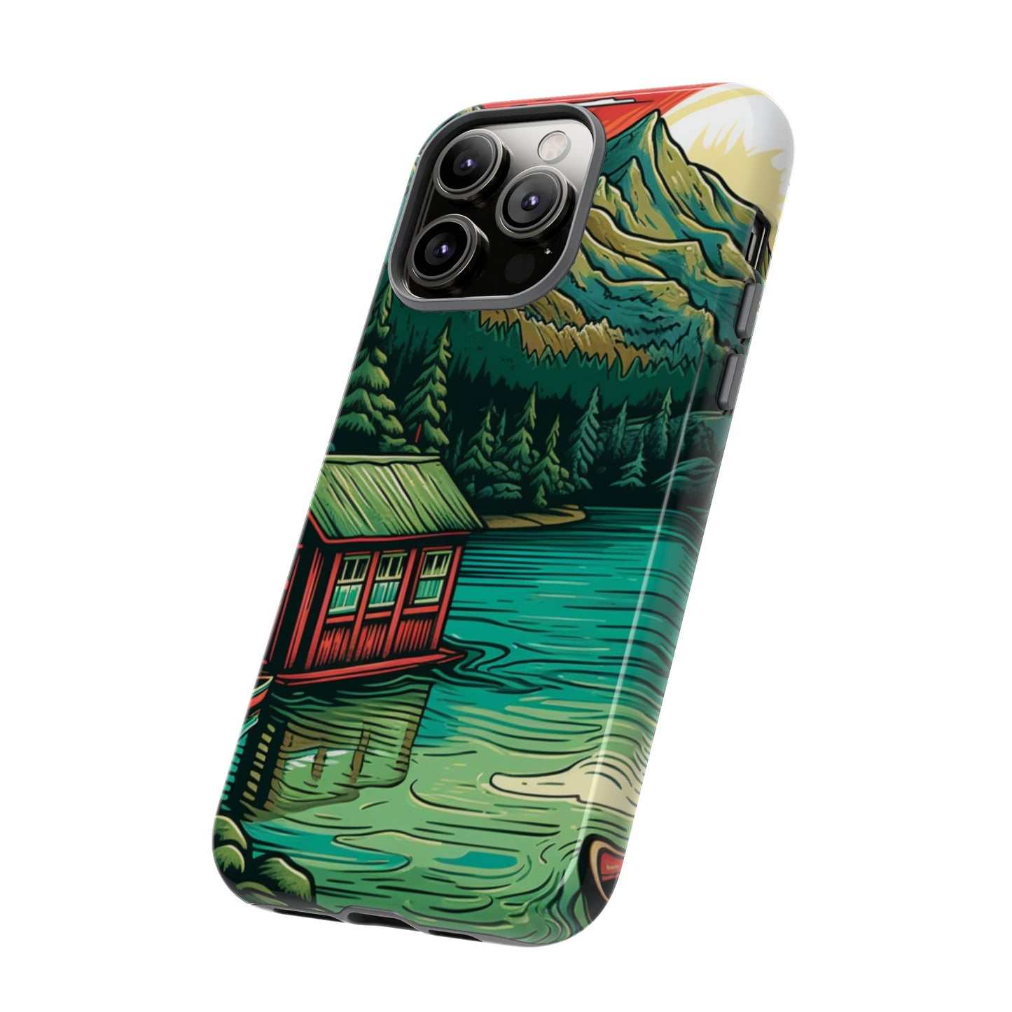 iPhone Case - Lake Cabin