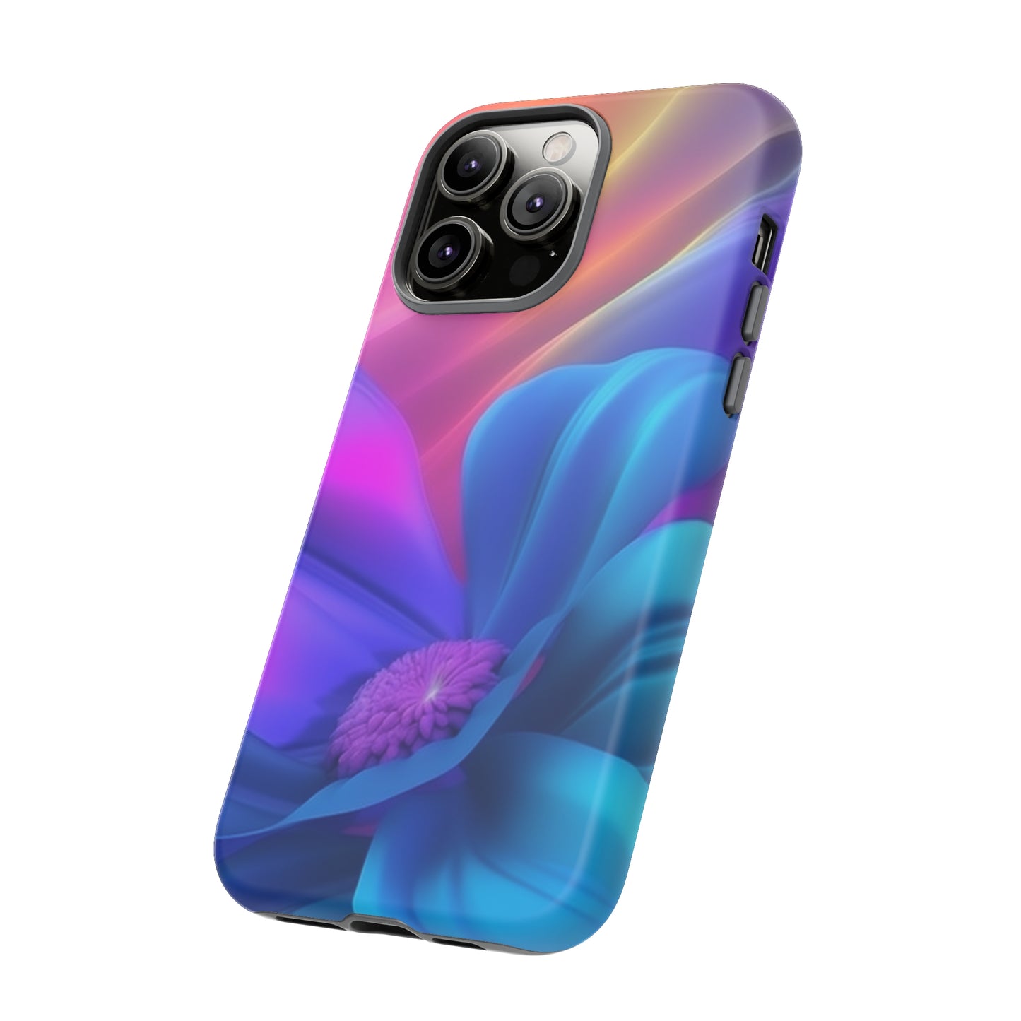 iPhone Case - Colorful Floral Wave