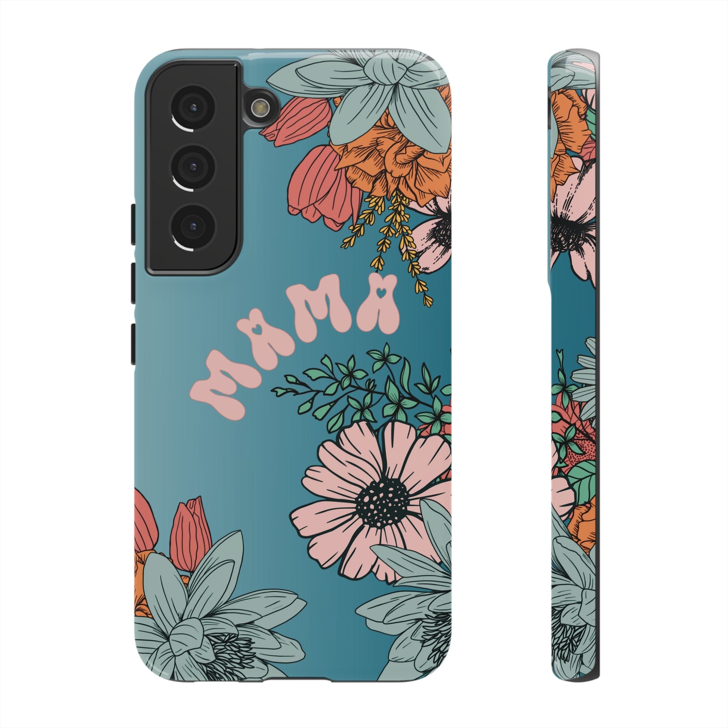 Samsung Galaxy Case - Bright Floral Mama