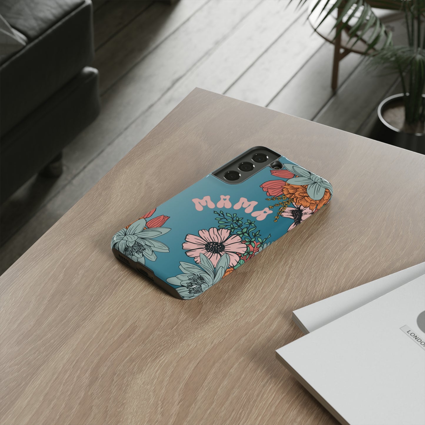 Samsung Galaxy Case - Bright Floral Mama