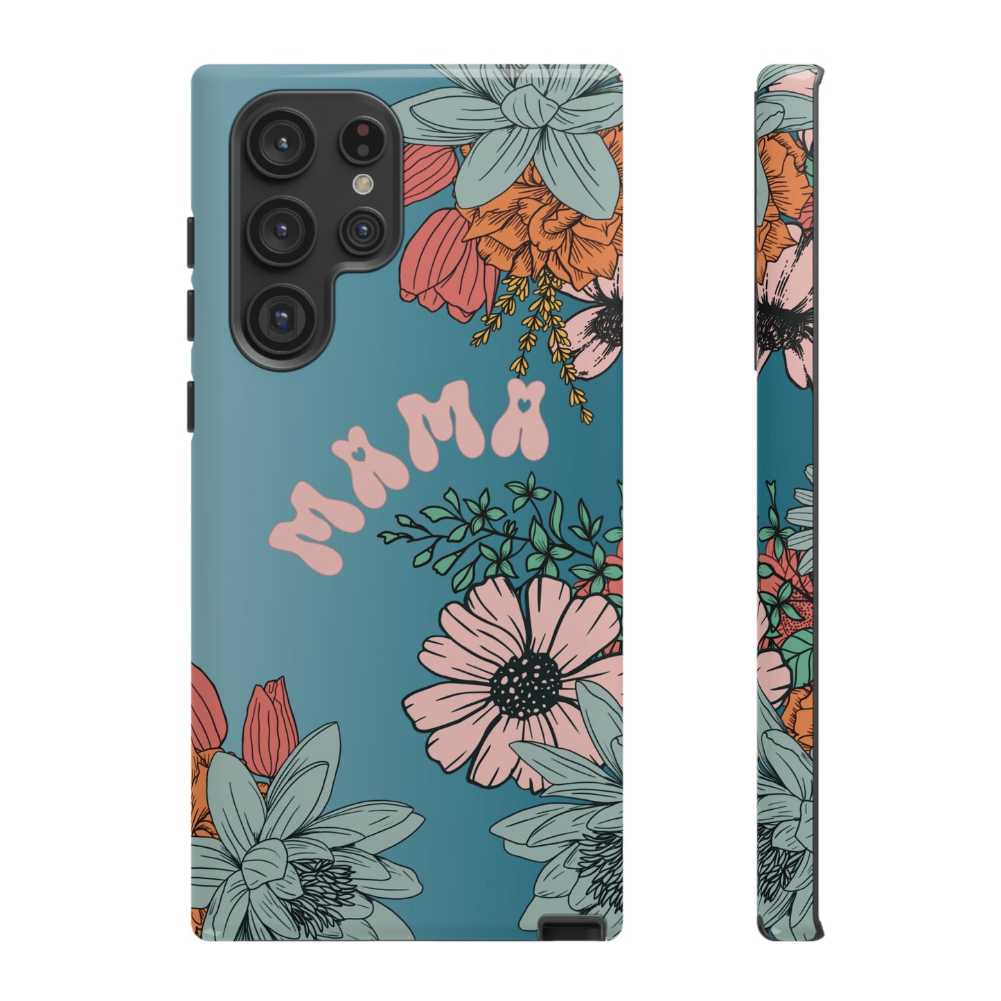 Samsung Galaxy Case - Bright Floral Mama