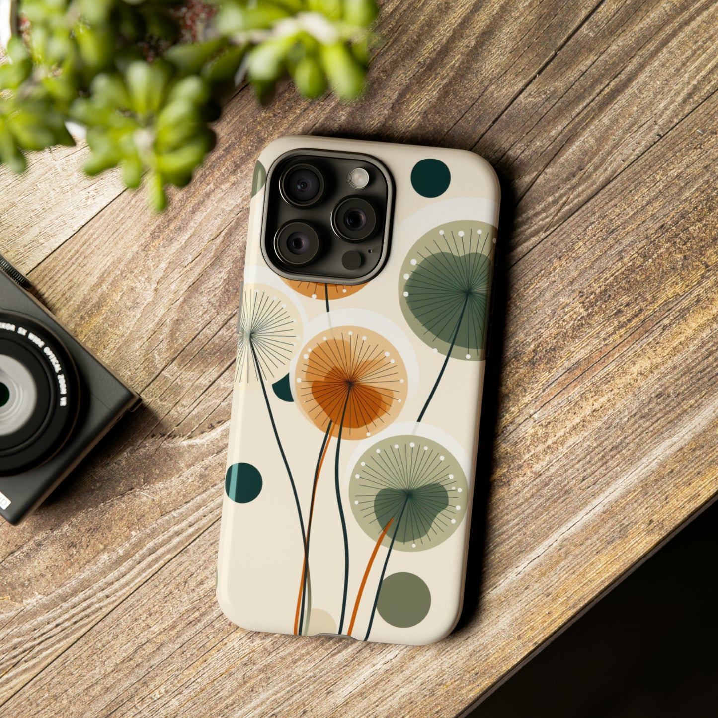 A Seasonal iPhone Case - Vintage Dandelion