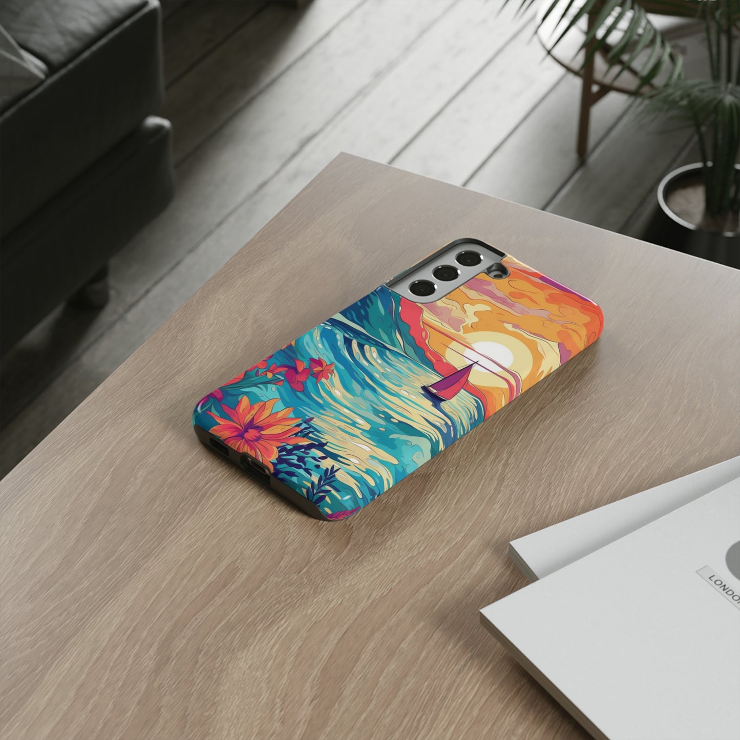 Samsung Galaxy Case - Sunset Ocean Scene