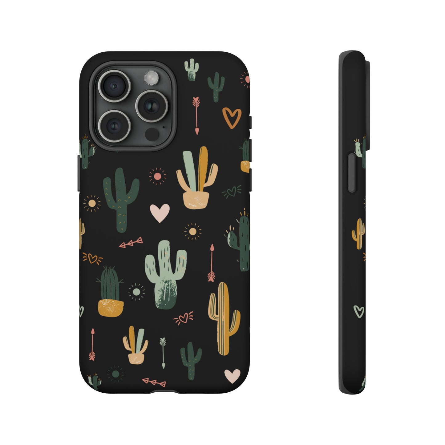 Copy of A Seasonal iPhone Case - Scattered Cacti Bold