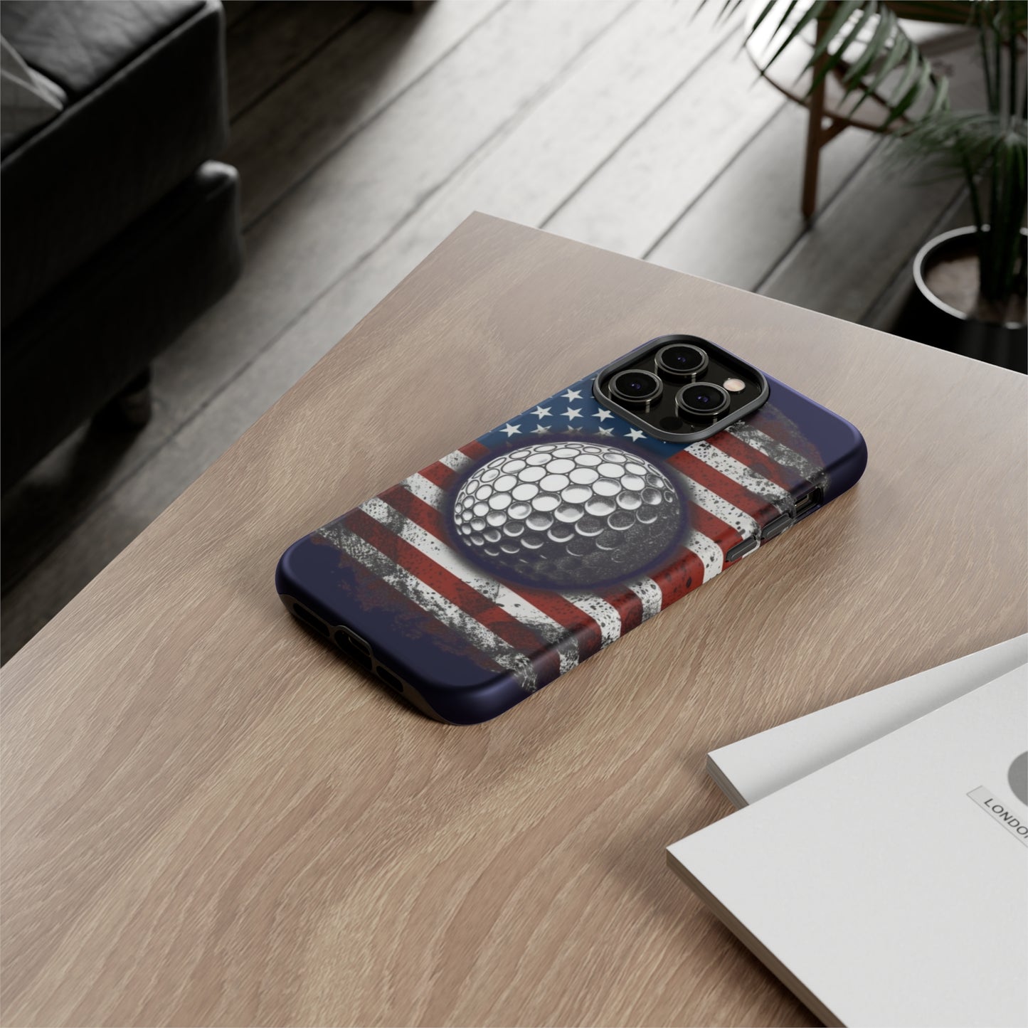 iPhone Case - Golf American Flag