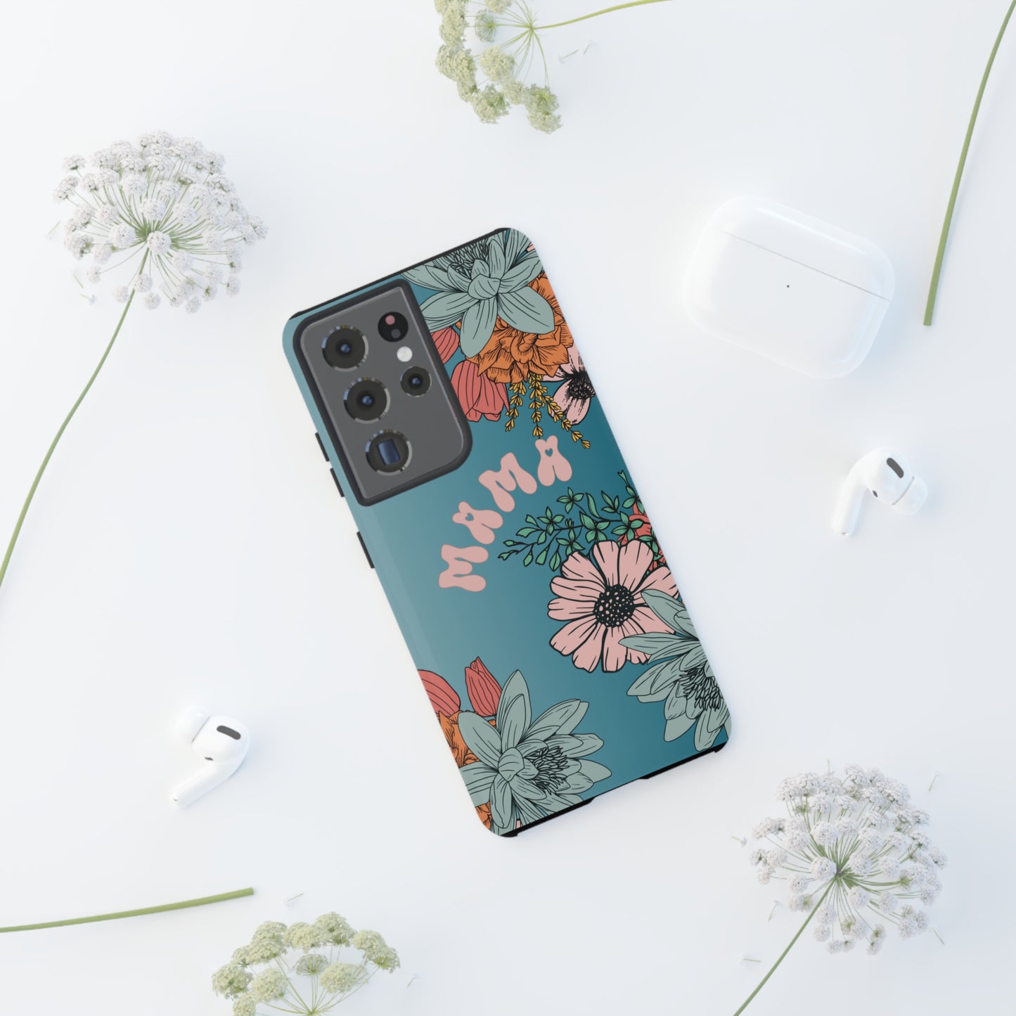 Samsung Galaxy Case - Bright Floral Mama