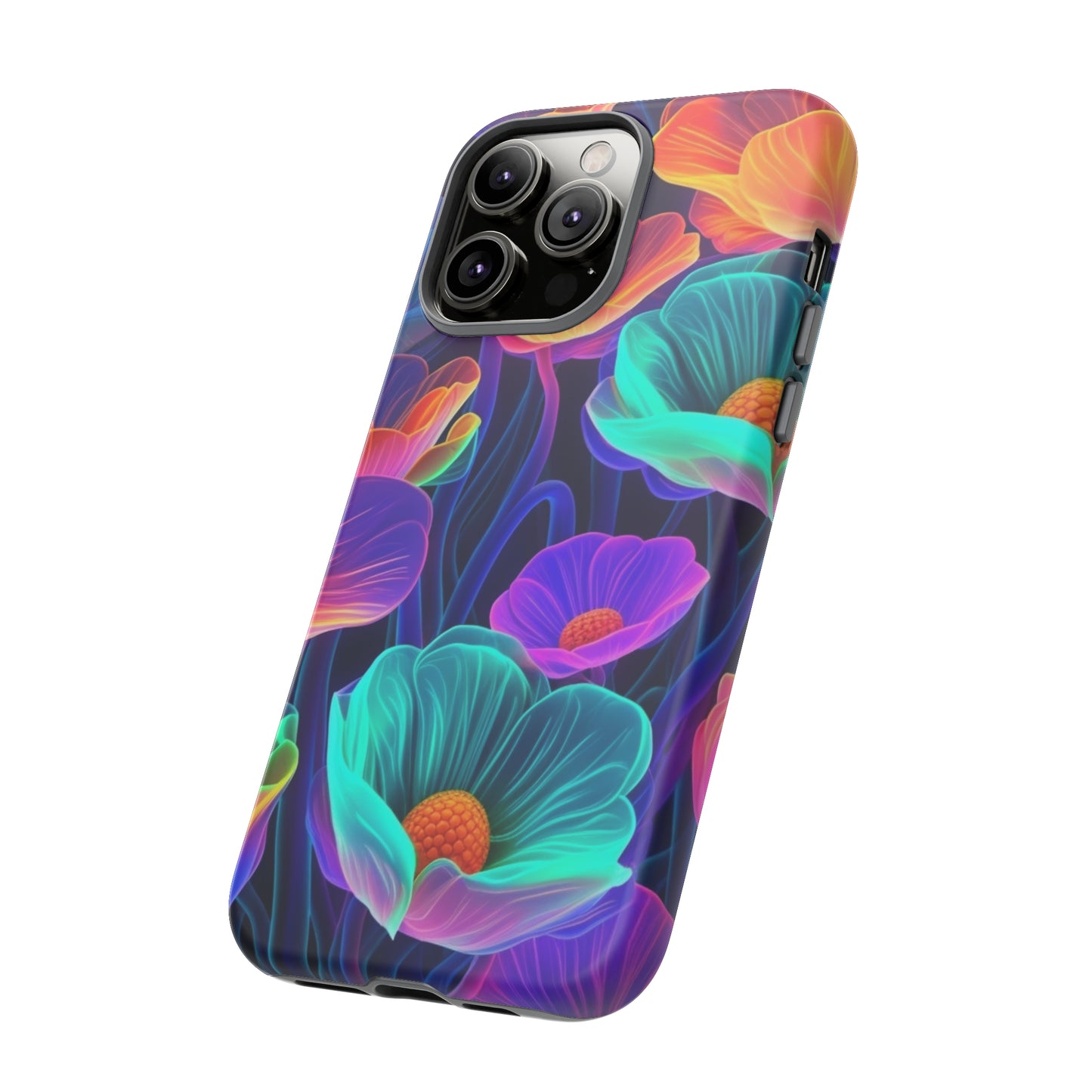 iPhone Case - Floral Colorful Contrast