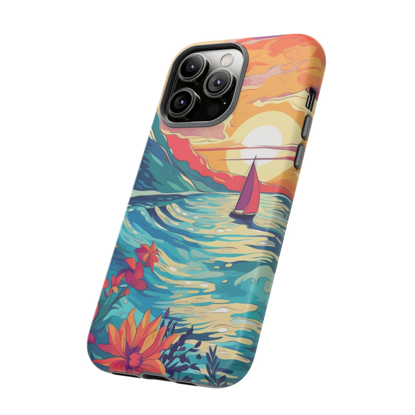 iPhone Case - Sunset Ocean Scene