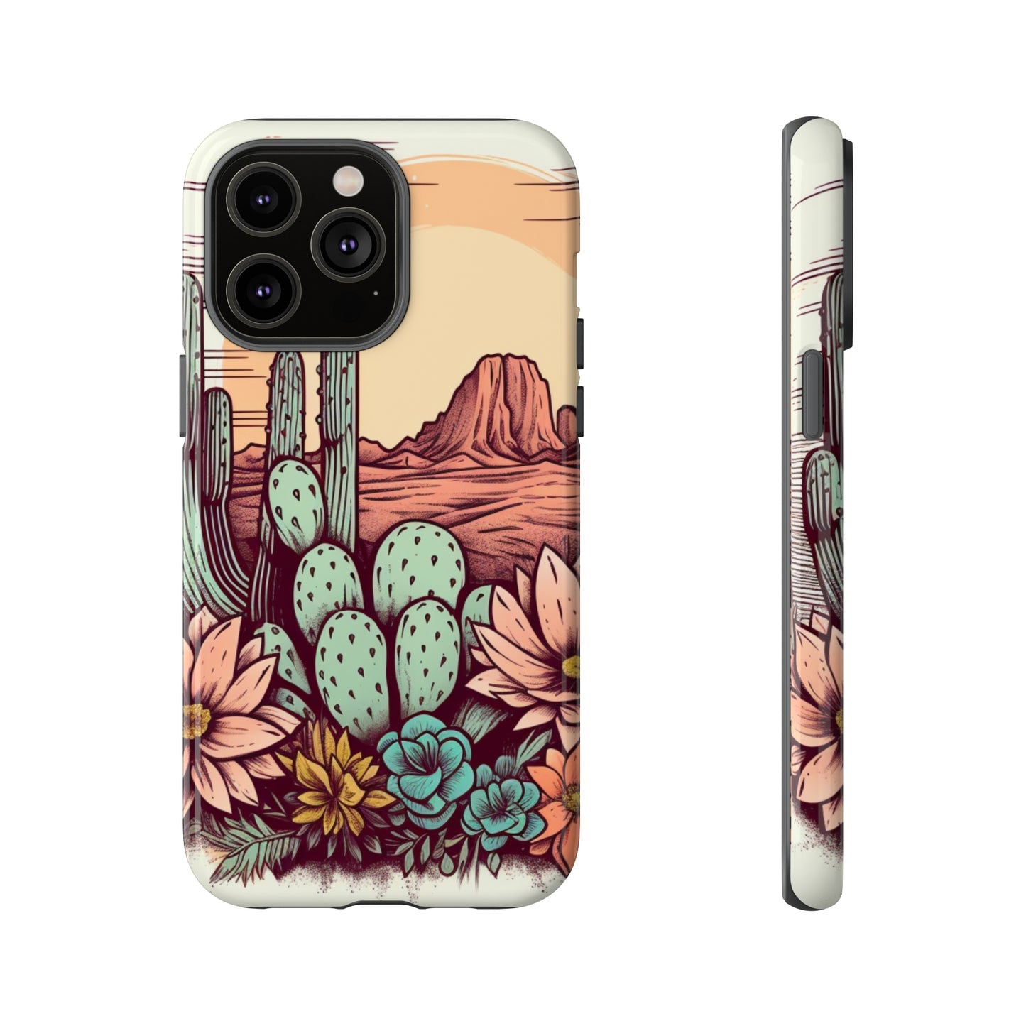 iPhone Case - Western Desert Scene