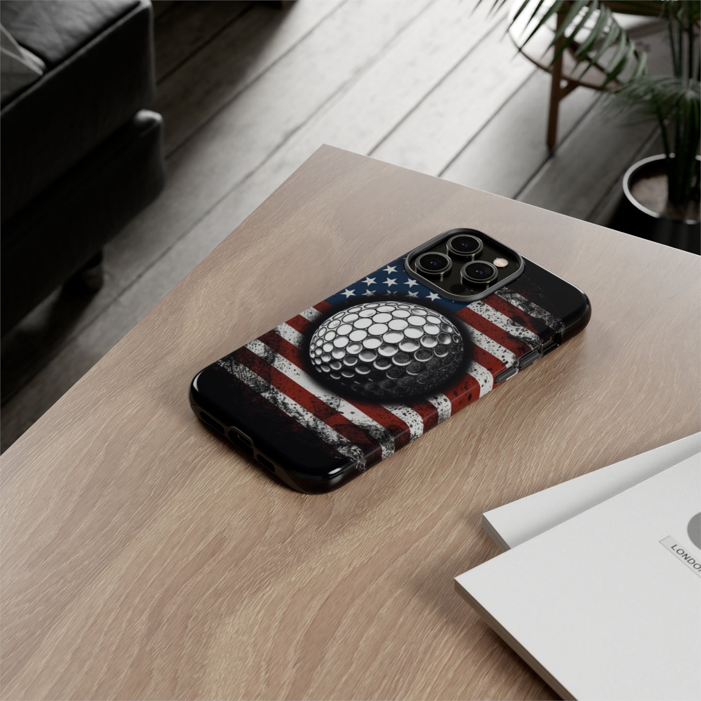 iPhone Case - Golf American Flag