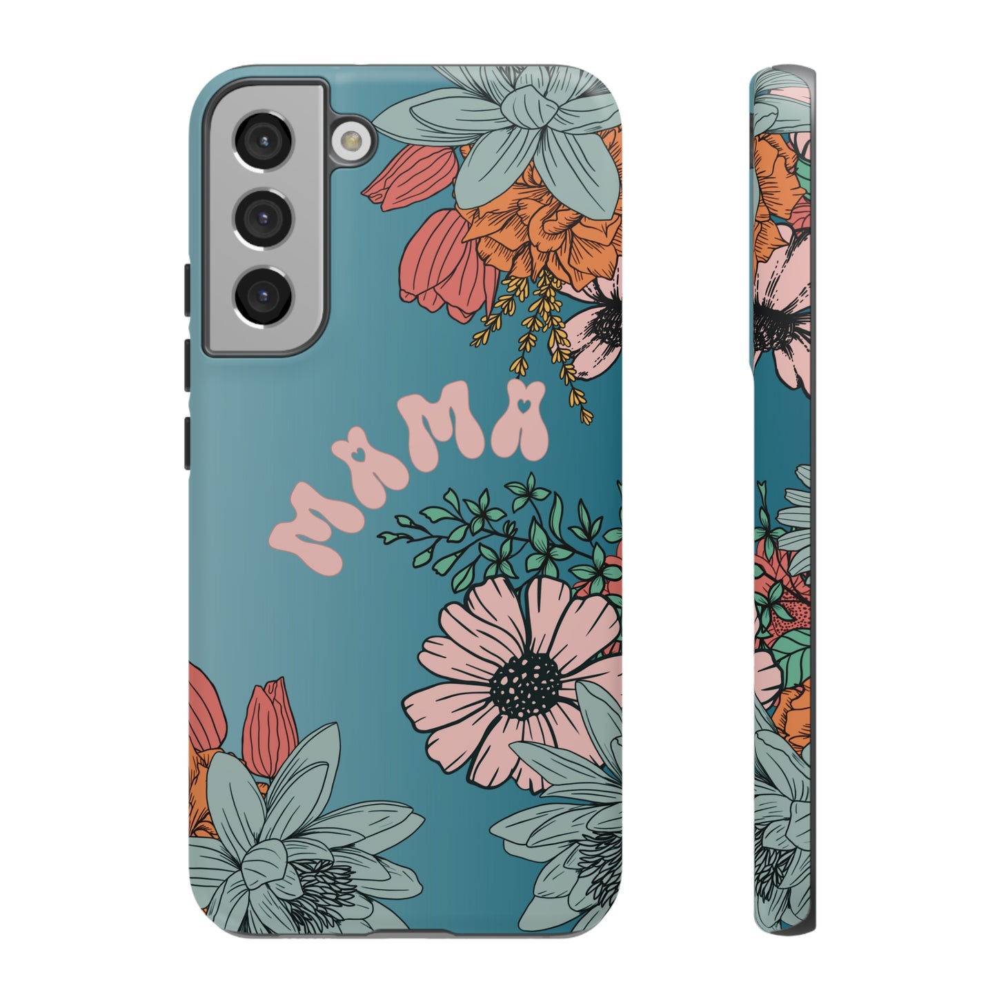 Samsung Galaxy Case - Bright Floral Mama