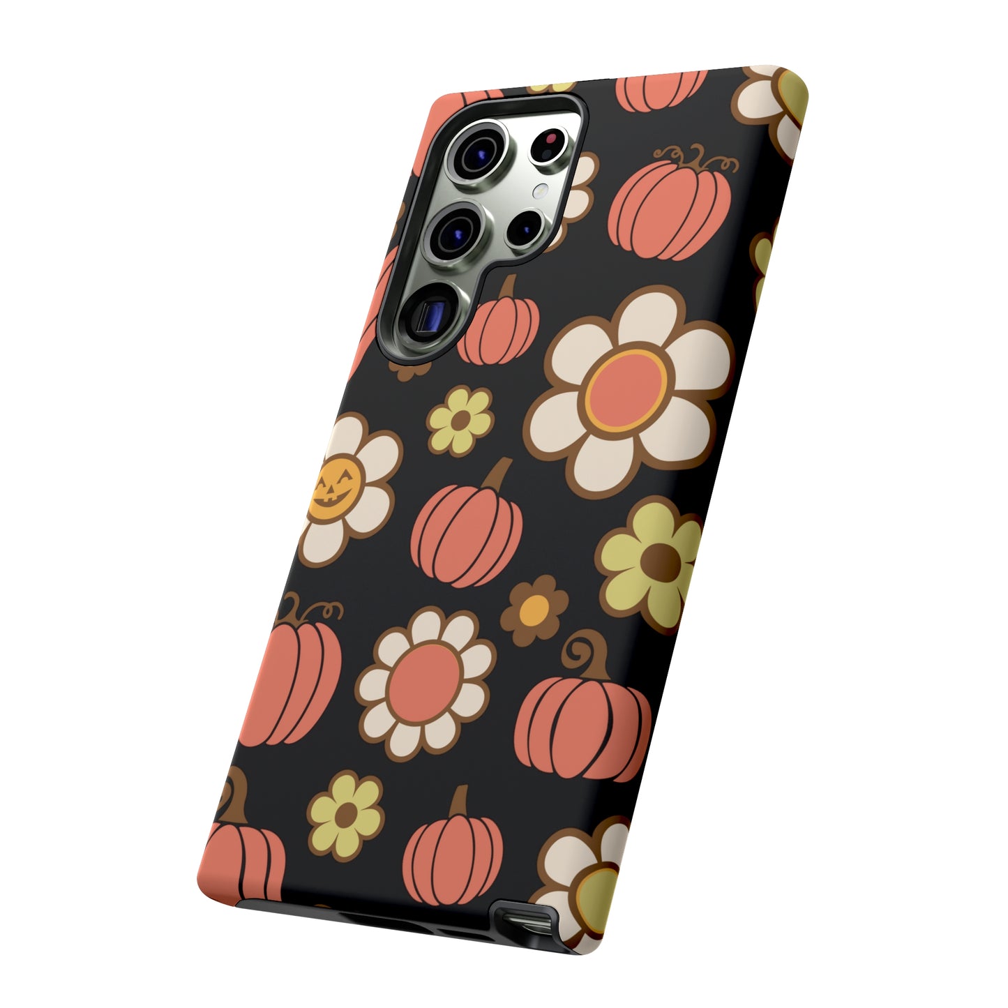 Samsung Galaxy Case - Seasonal Pumpkin Daisy