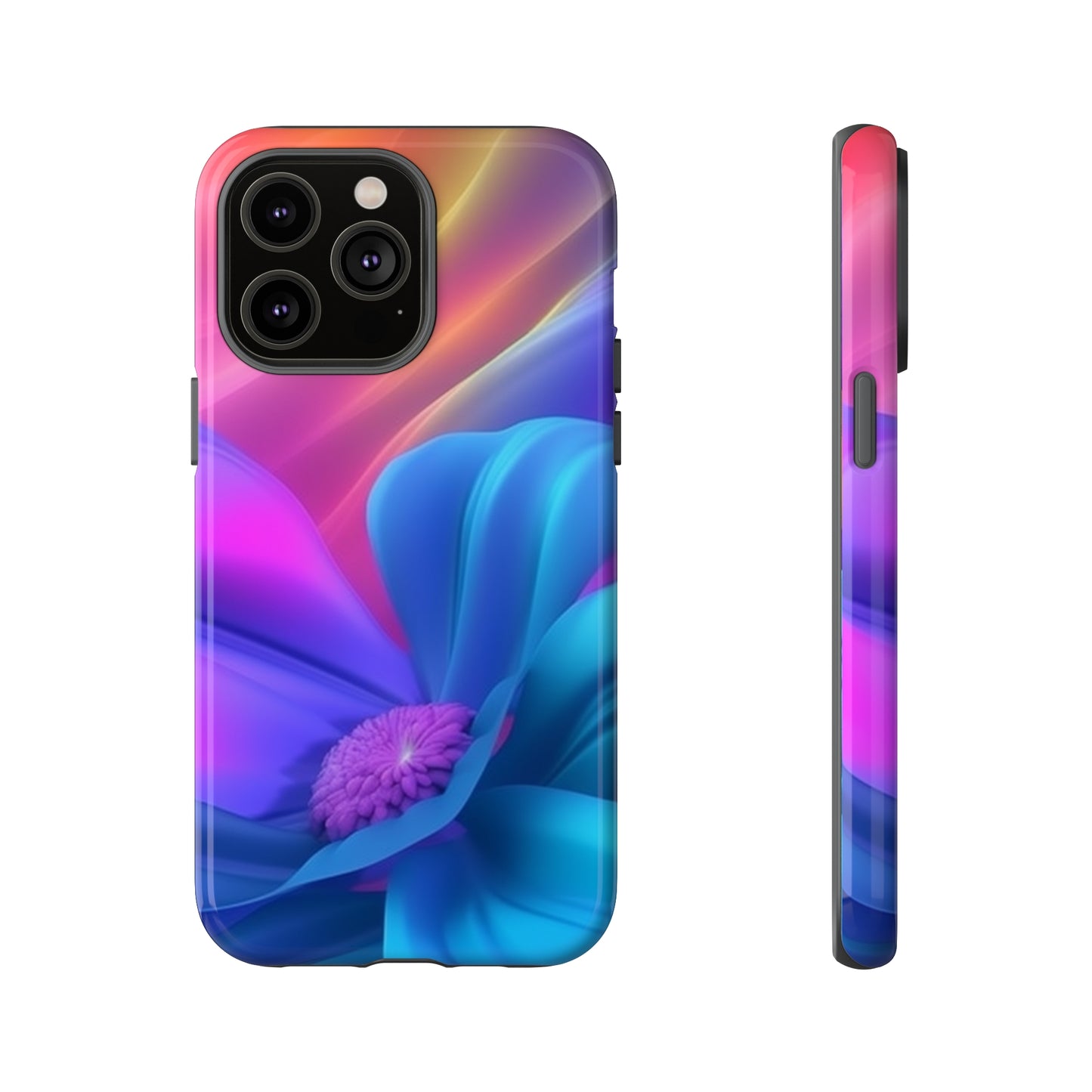 iPhone Case - Colorful Floral Wave