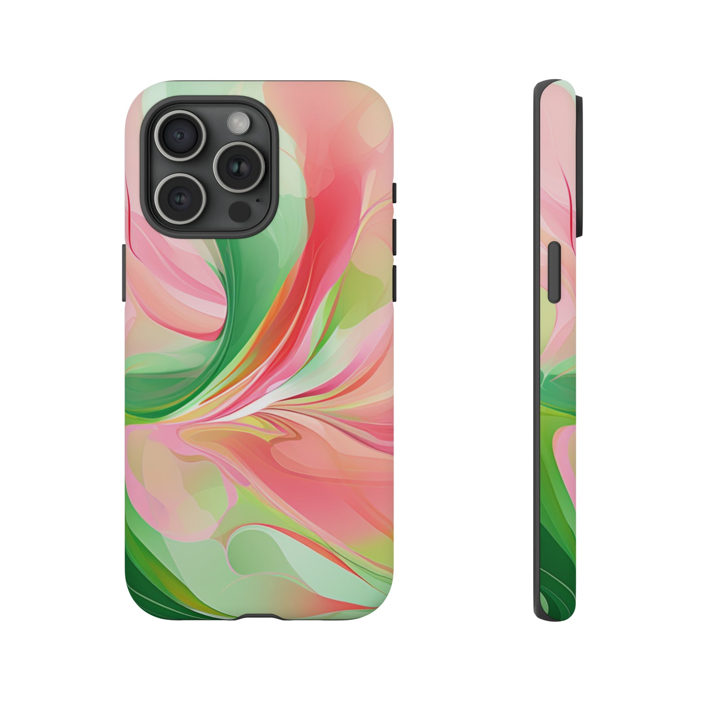 A Seasonal iPhone Case - Pink Swirl