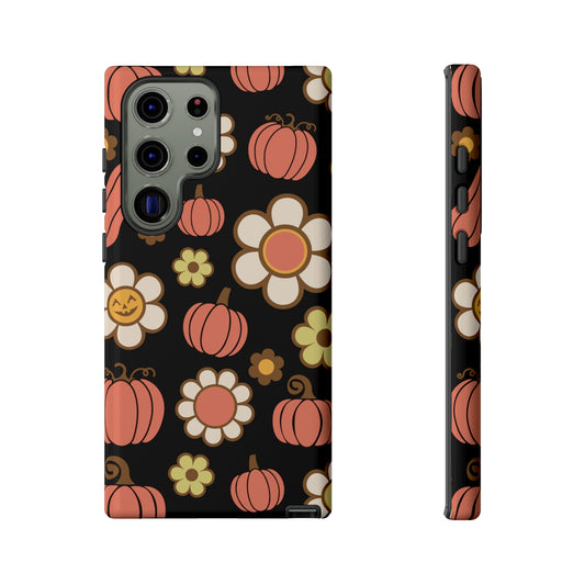 Samsung Galaxy Case - Seasonal Pumpkin Daisy