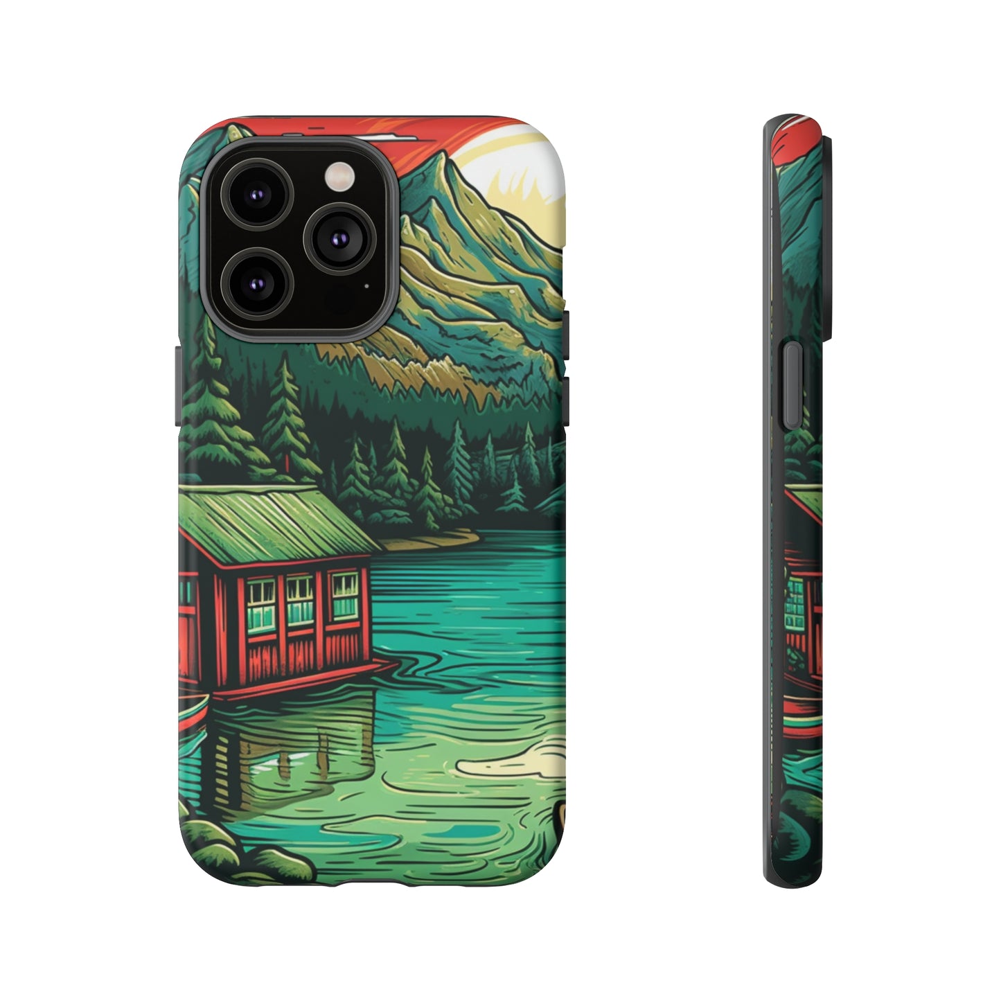 iPhone Case - Lake Cabin