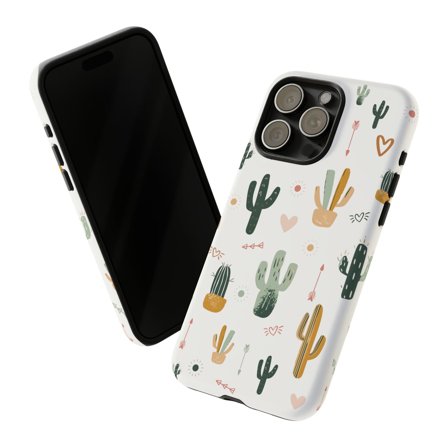 A Seasonal iPhone Case - Scattered Cacti