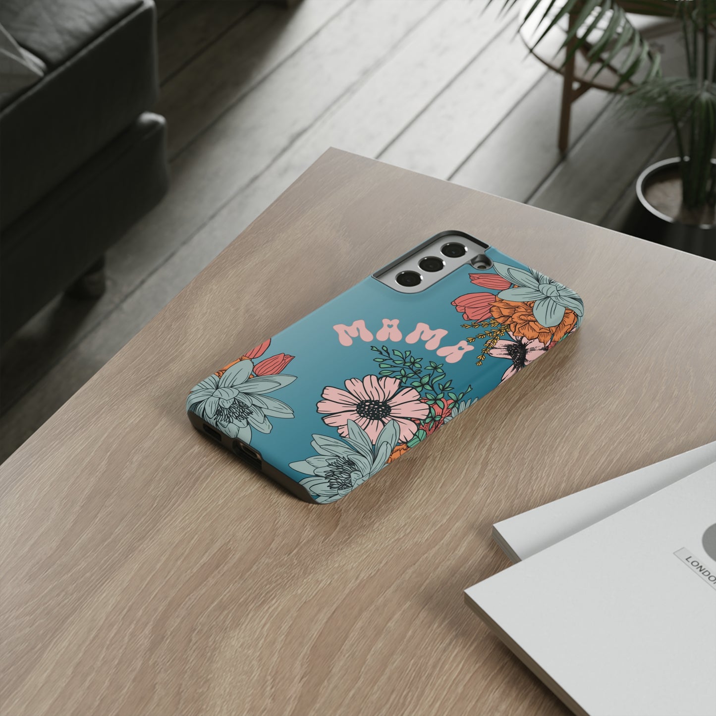 Samsung Galaxy Case - Bright Floral Mama