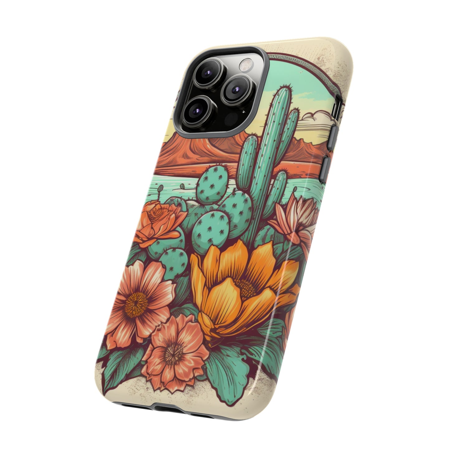 iPhone Case - Cactus Floral