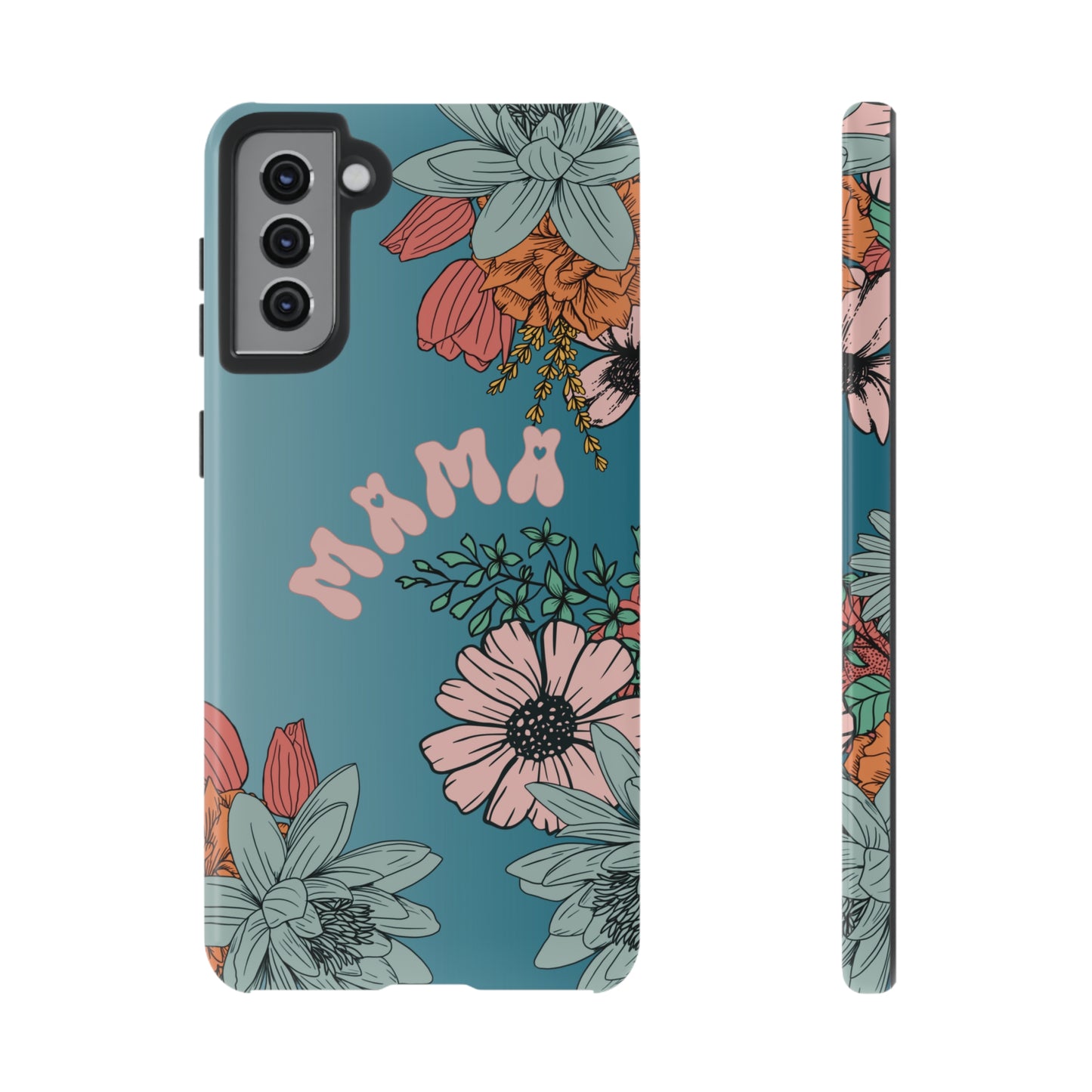 Samsung Galaxy Case - Bright Floral Mama