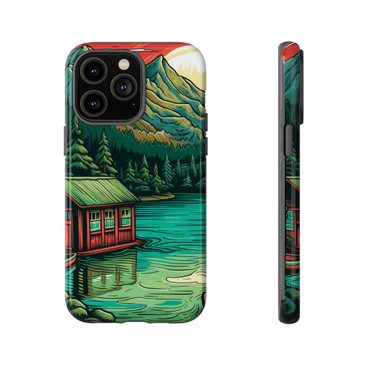 iPhone Case - Lake Cabin