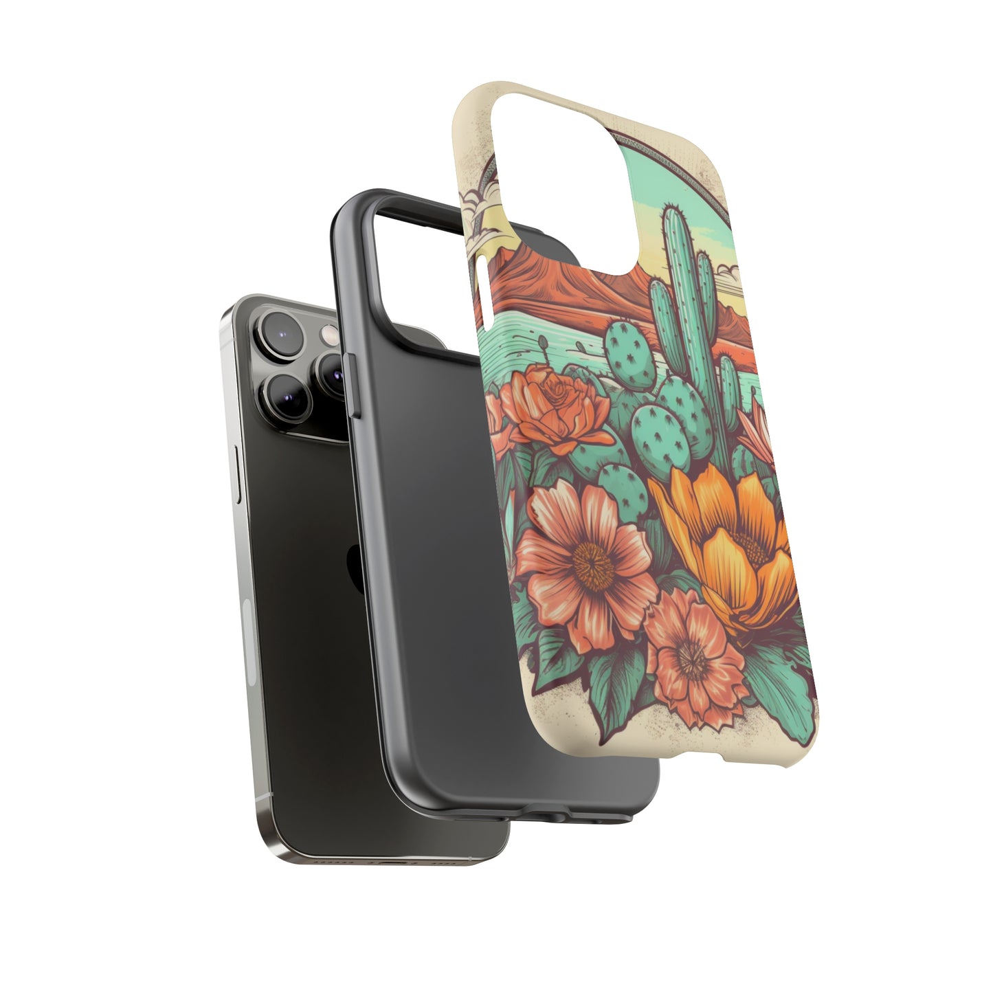 iPhone Case - Cactus Floral