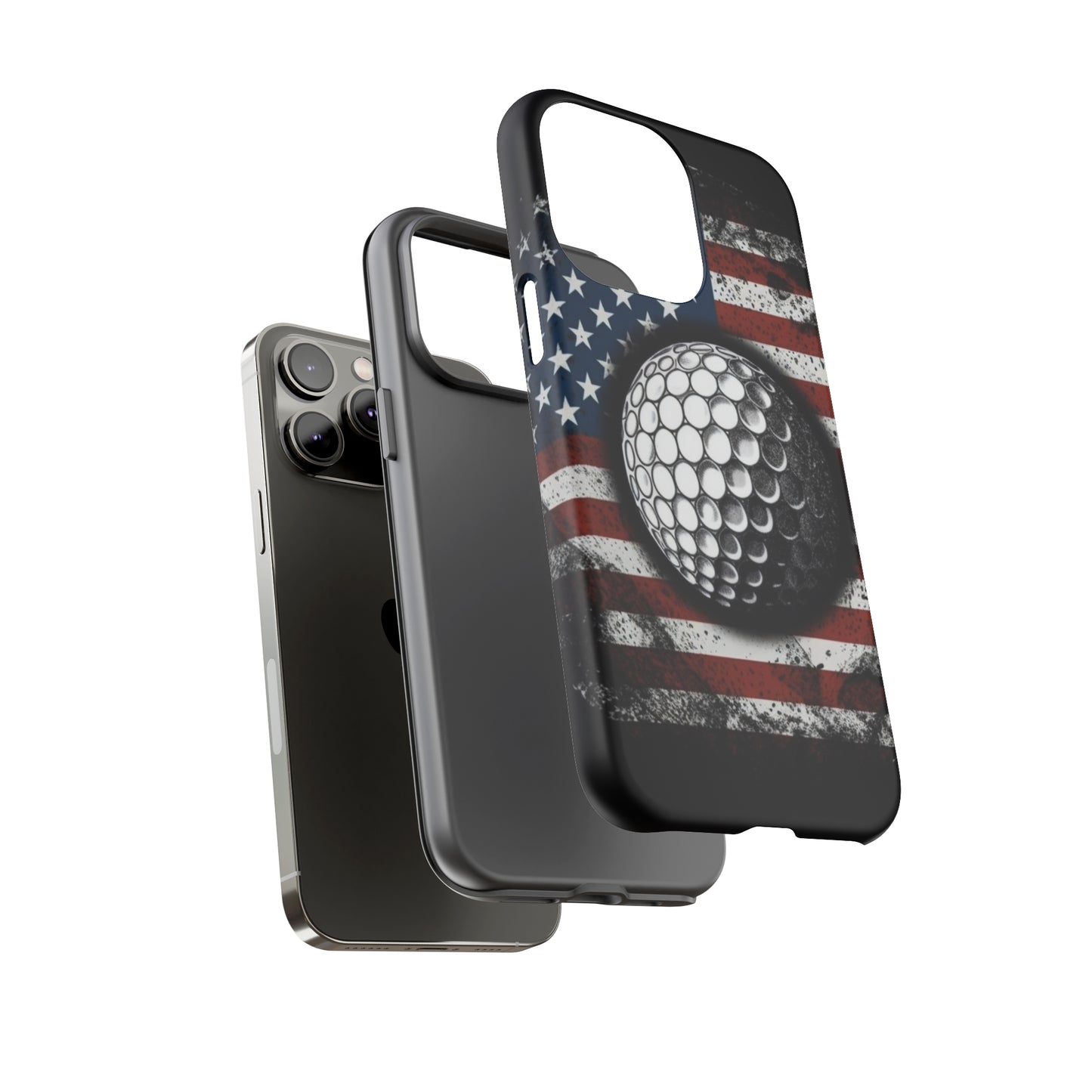 iPhone Case - Golf American Flag