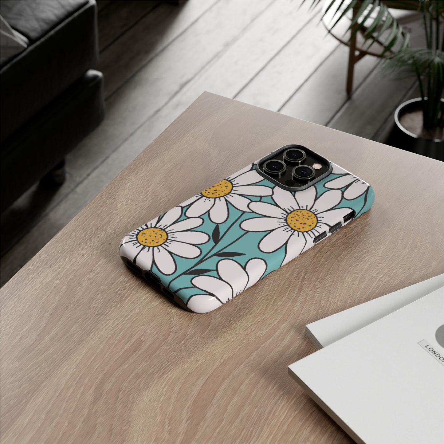 iPhone Case - Floral Cartoon Daisy