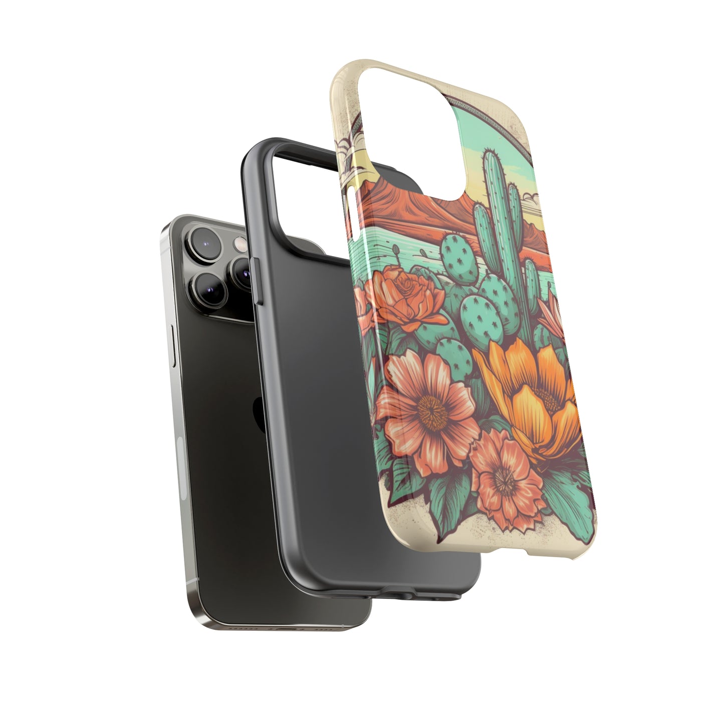 iPhone Case - Cactus Floral