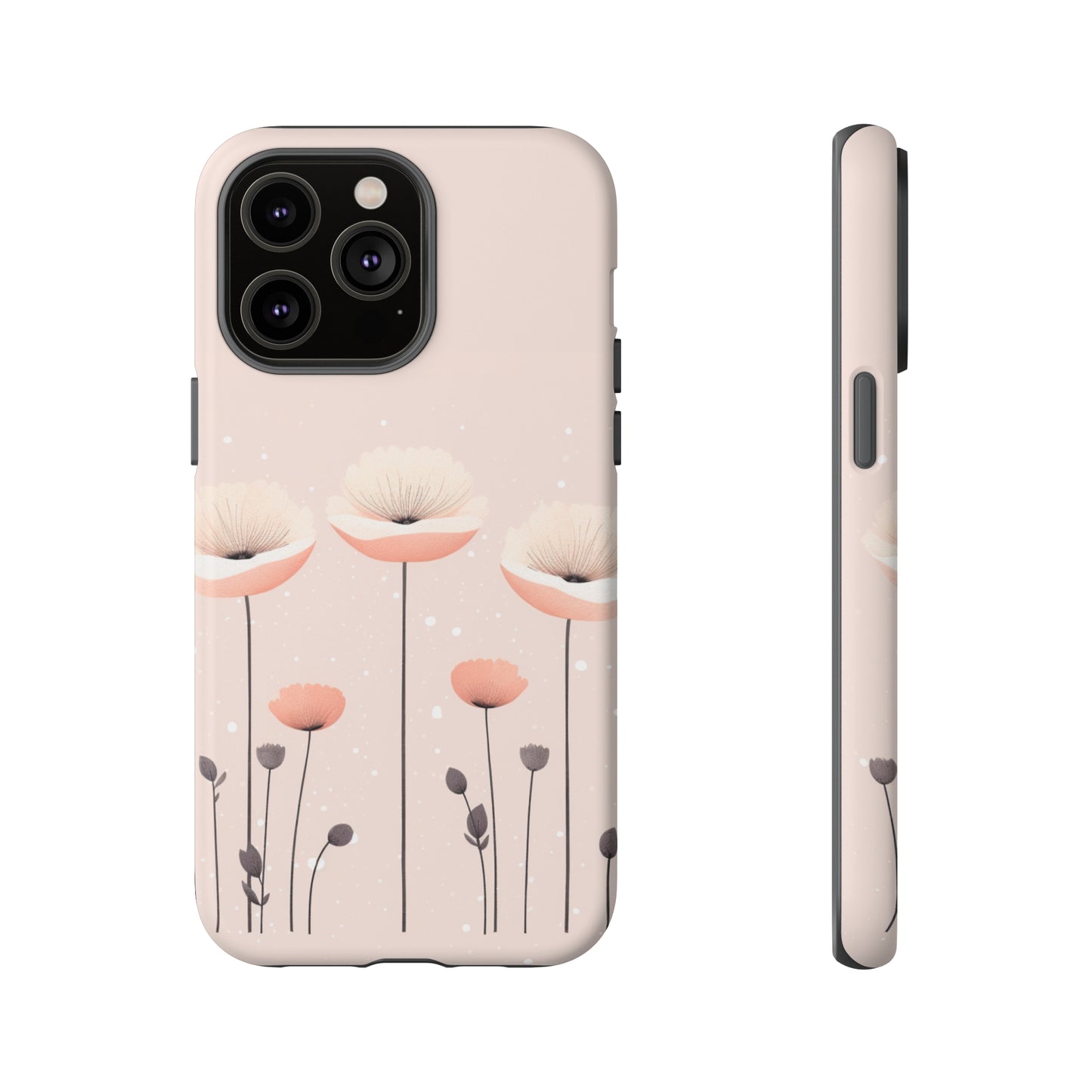 iPhone Case - Soft Pink Dandelions